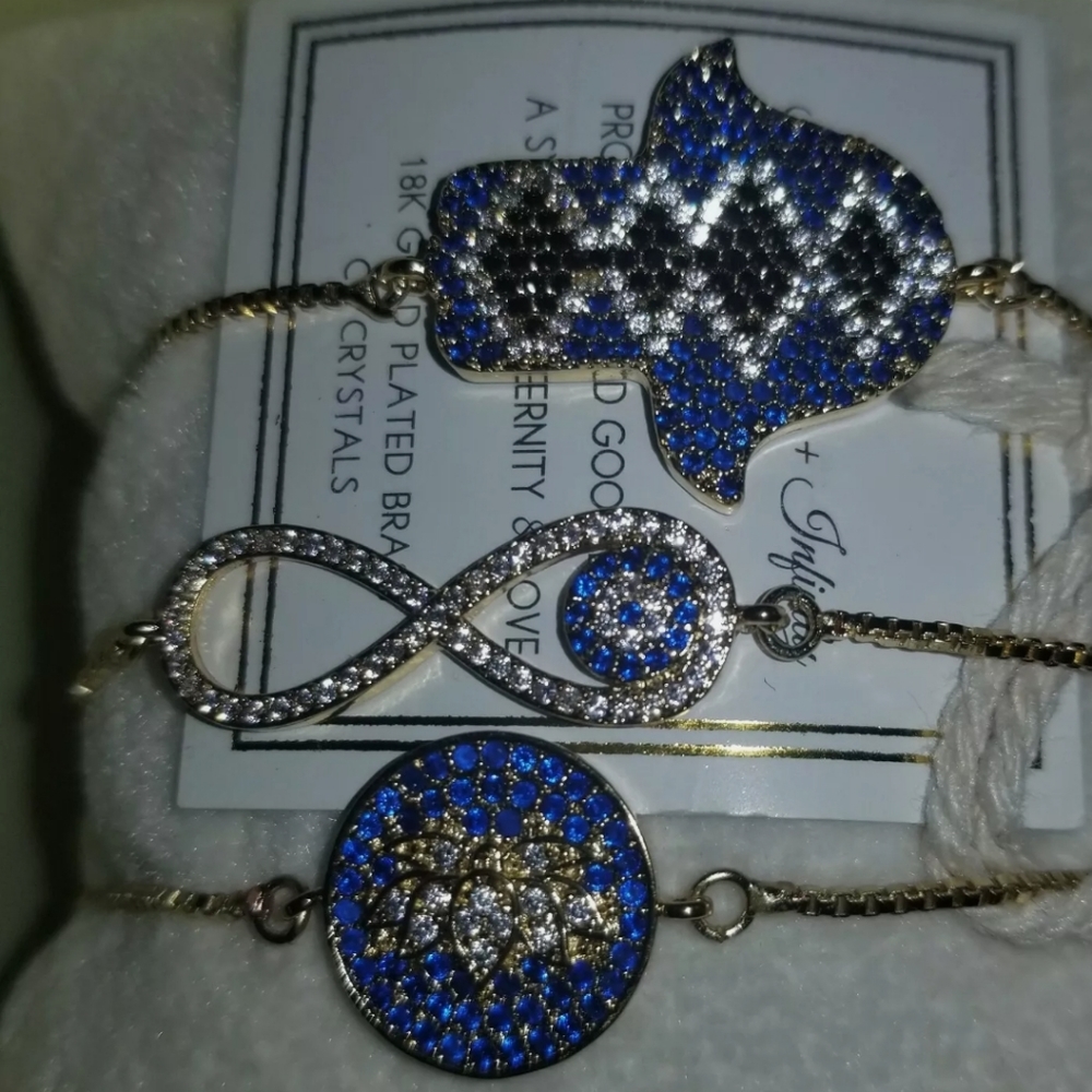 3 Arm Candy Eye Candy Los Angeles Luxe Bracelets 